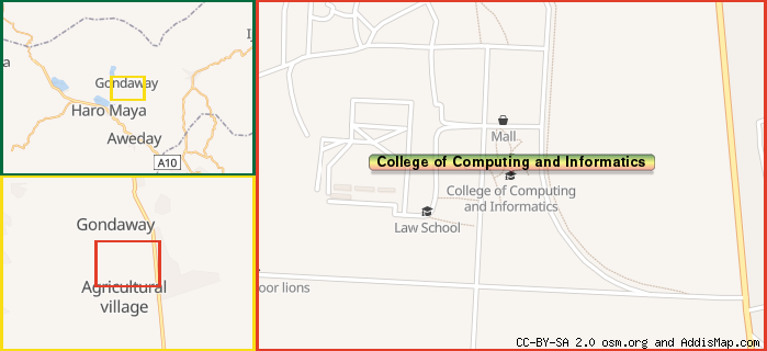 Map: How to find us.